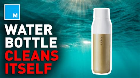 water bottle that cleans itself